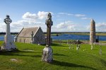 Okolí kláštera Clonmacnoise